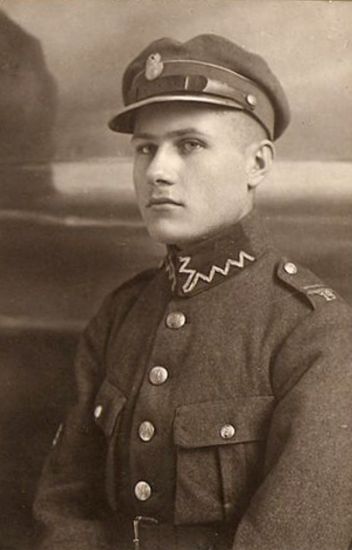 Piotr Piniński, kapral 1921 rok
