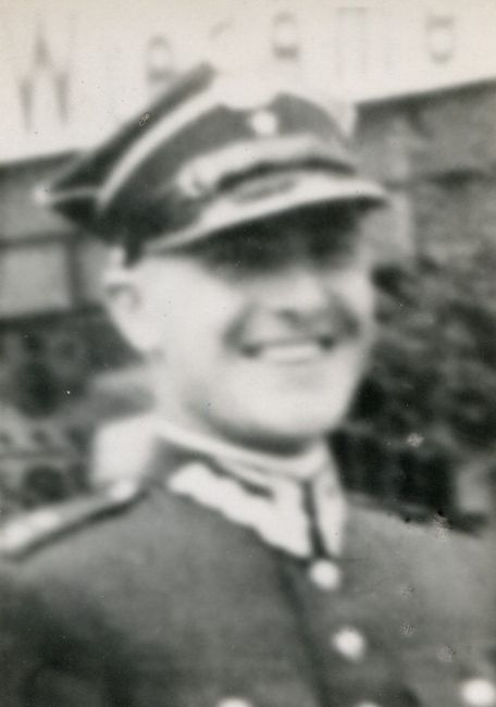 Teofil Jan Piotrowski w mundurze