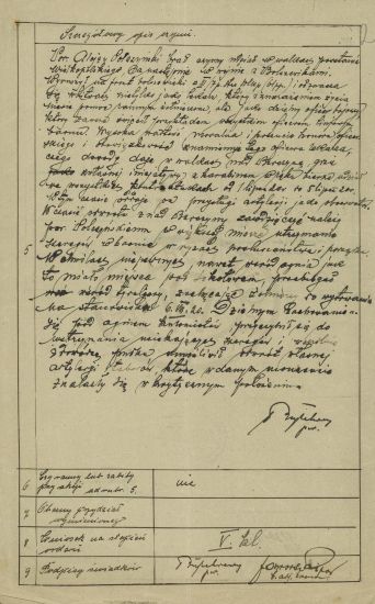 Alojzy Połczyński, wniosek Virtuti Militari.