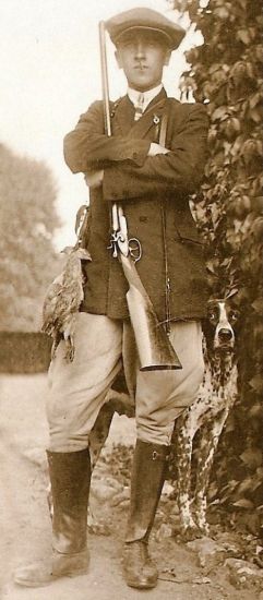 Ignacy Prądzyński z bronią