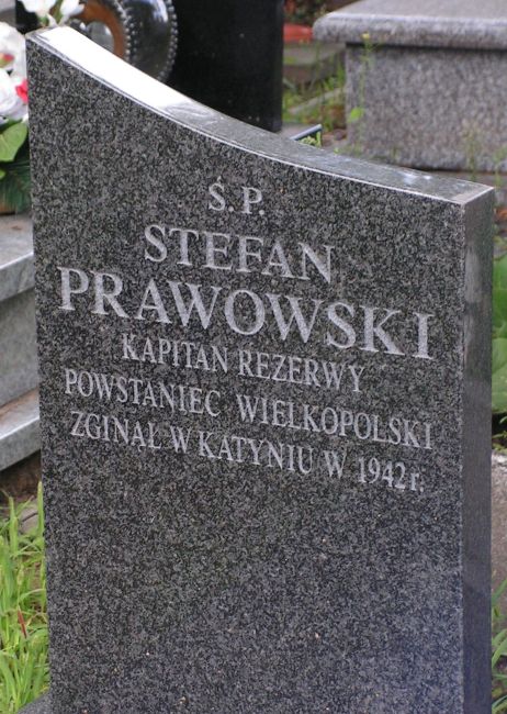 Symboliczny gr&oacute;b Stefana Pawłowskiego