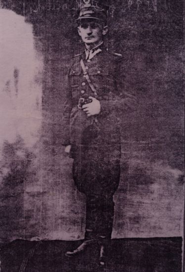 Kazimierz Purolczak w mundurze