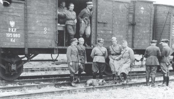 Zbigniew Radziszewski w trakcie manewr&oacute;w.