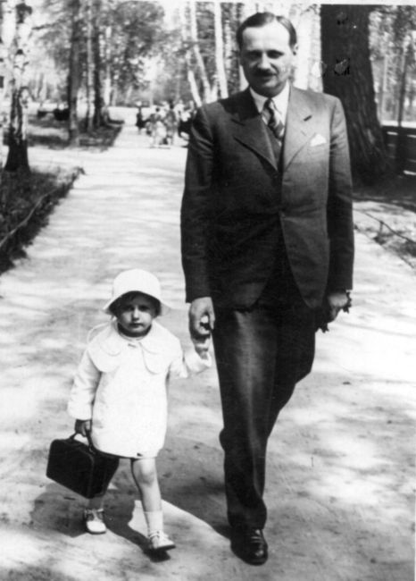 Edward Ralski z c&oacute;rką Magdaleną.