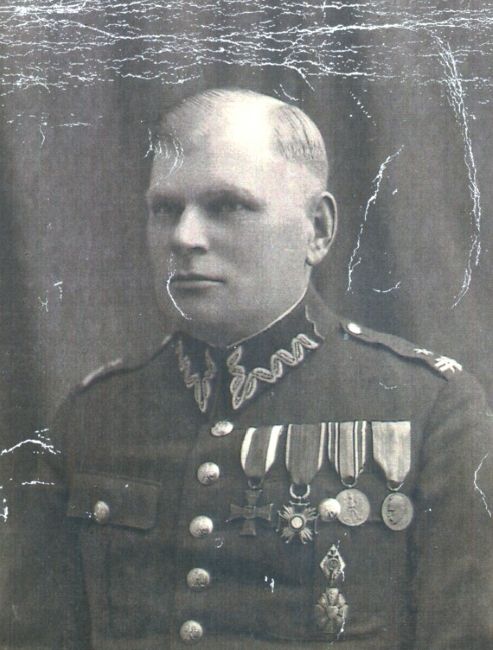 Ludwik Rau w mundurze
