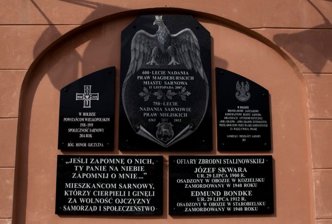 Ściana pamięci w Rawiczu