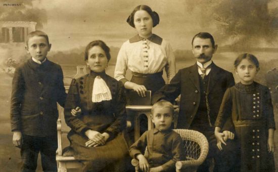 Rodzina Władysława Rudnickiego, nastolatka.