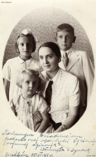 Ukochana rodzina Władysława Rudnickiego 1941 rok