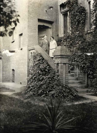 Władysław Rudnicki z żoną Genowefą.