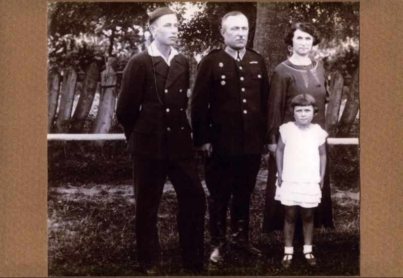 Paweł Rybarczyk z rodziną