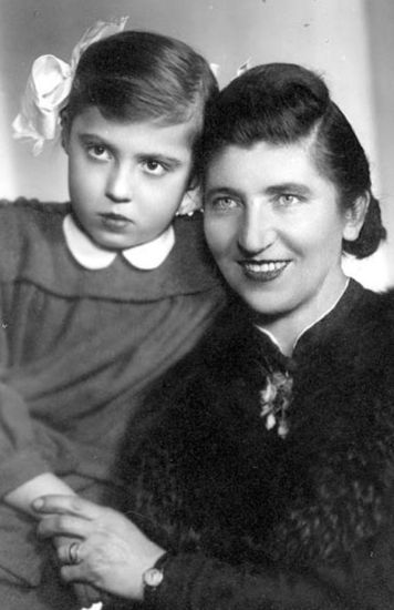 Żona Roman Rymszy - Stefania z c&oacute;rką Ewą