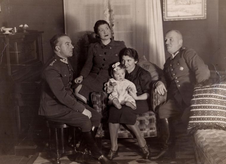 Roman Rymsza z rodziną