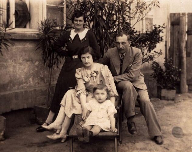 Stefan Rysmann z rodziną, Bronikowo 1936 rok