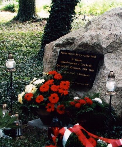 Tablica pamięci Stefana Rysmanna.