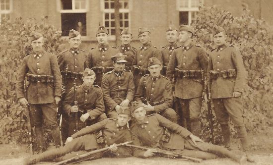 Szkolenie wojskowe piechoty w Krotoszynie. X.1930 roku