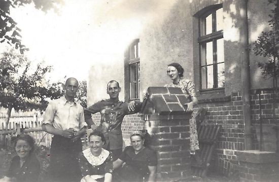 Józef Rzepka w Zglińcu.