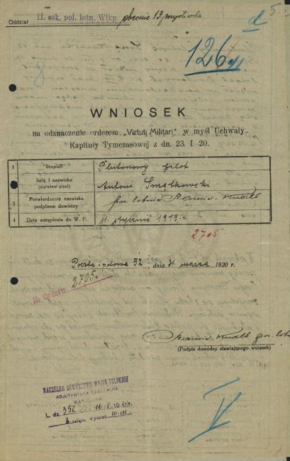 wniosek VM Antoni Smętkowski