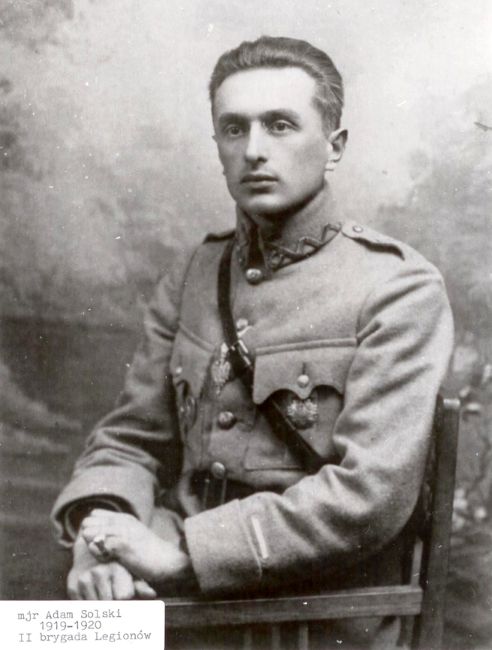 Adam Solski w legionach