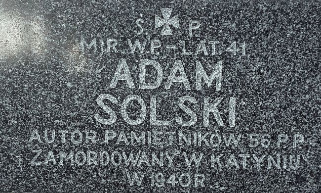 Tablica pamiątkowa Adam Solski