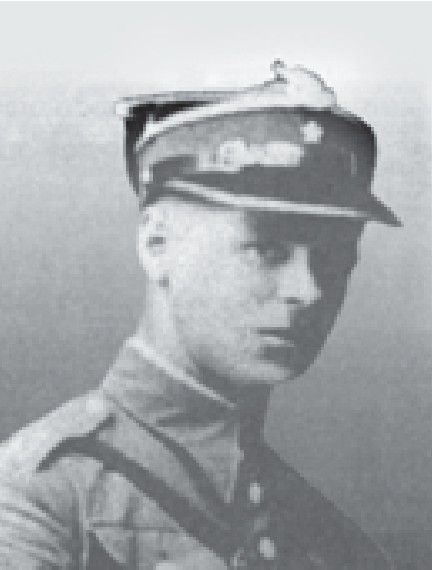 Czesław Sucharski w mundurze 