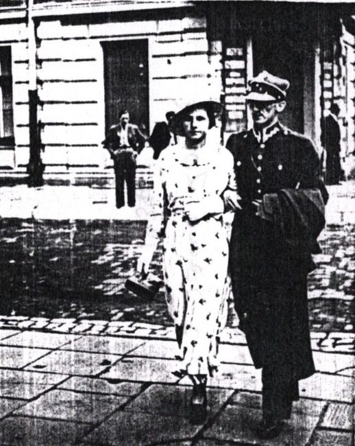 Tadeusz Sumiński z żoną Zofią, 1934 rok