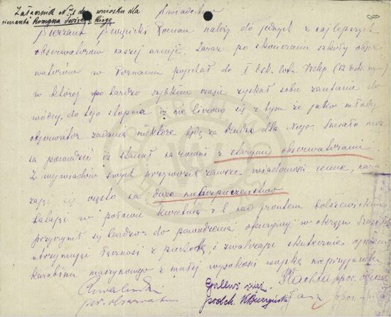 zaświadczenie do wniosku Virtuti Militari Romana Święcickiego