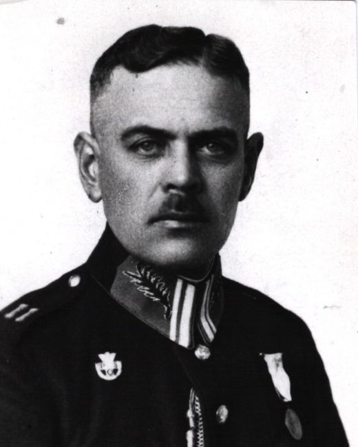Michał Szczerbal w mundurze