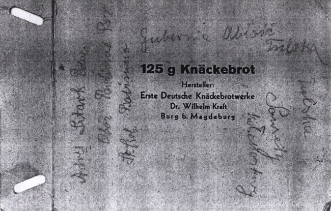 Edwark Sztark list z pociągu