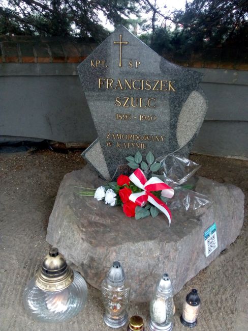 Franciszek Szulc symboliczny gr&oacute;b