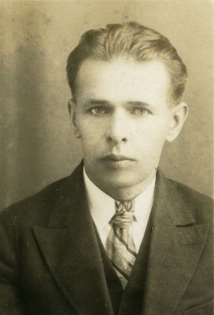 Stanisław Szwed w ubraniu cywilnym