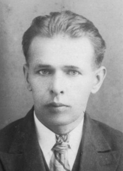 Stanisław Szwed w ubraniu cywilnym