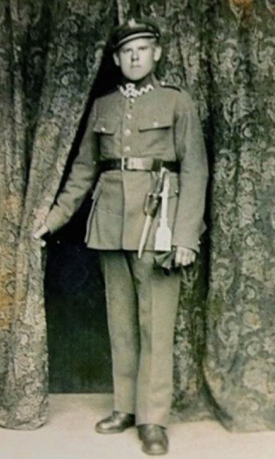 Władysław Szymański w mundurze