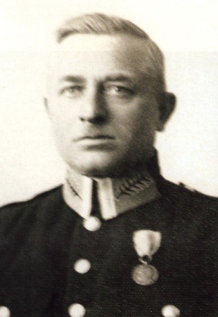 Ludwik Tomczak w mundurze