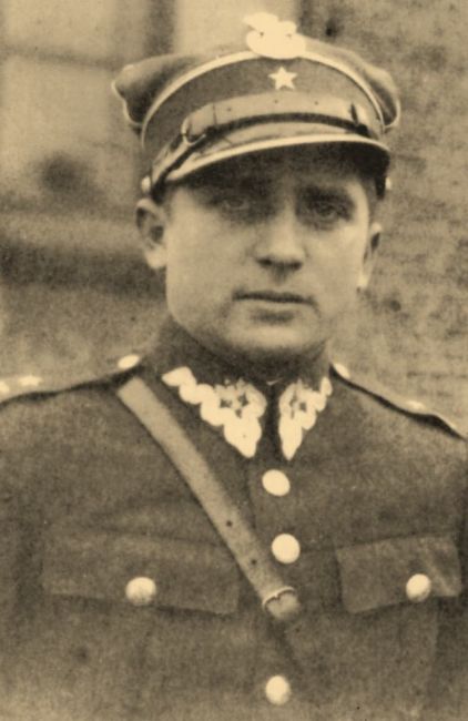 Edward Tomiński w mundurze