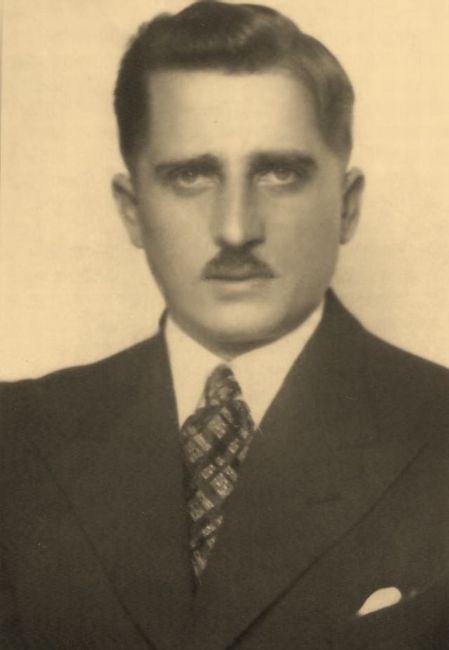 Edward Tomiński w ubraniu cywilnym