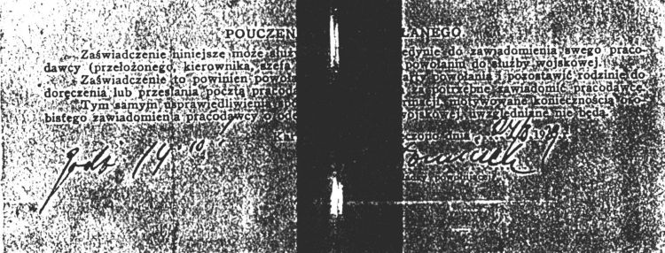 Powołanie Czesława Trębaczkiewicza