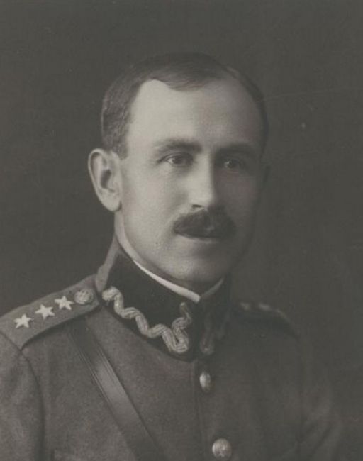 Mieczysław Trzeciak w mundurze