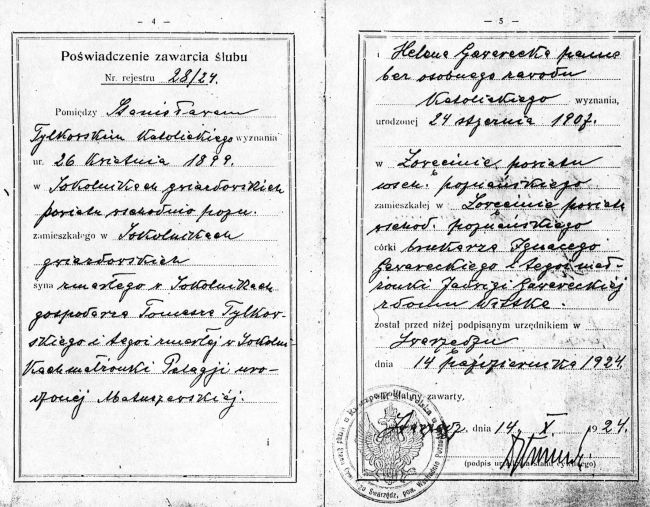 Pamiętnik rodzinny Stanisława Tylkowskiego