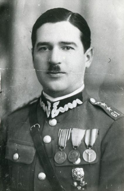 Henryk Umiński w mundurze