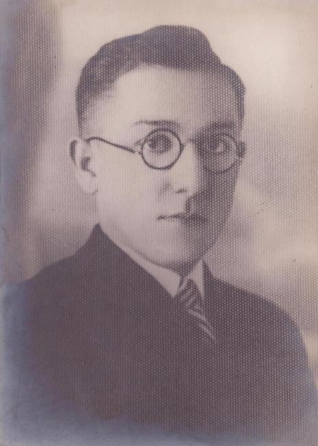 Edward Urban w ubraniu cywilnym