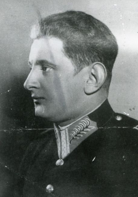 Jan Urbański w mundurze