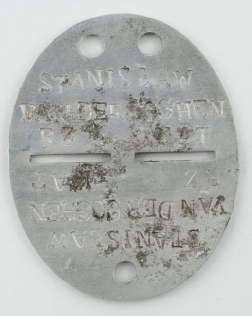 Nieśmiertelnik Stanisław Zygmunt van der Coghen