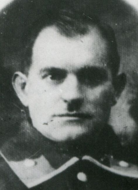 Walenty Wachowiak w mundurze