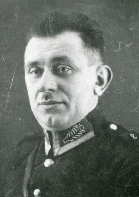 Jan Walicki w mundurze