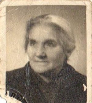 Gertruda Waroś, matka Wacława Waroś