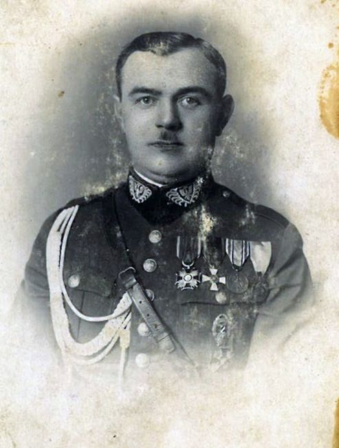 Marian Wasilewski w mundurze