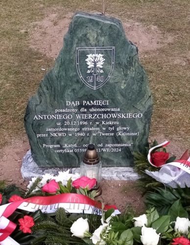 Wierzchowski_Antoni-tablicaDebuPamieci1 Antoni Wierzchowski tablica dębu pamięci