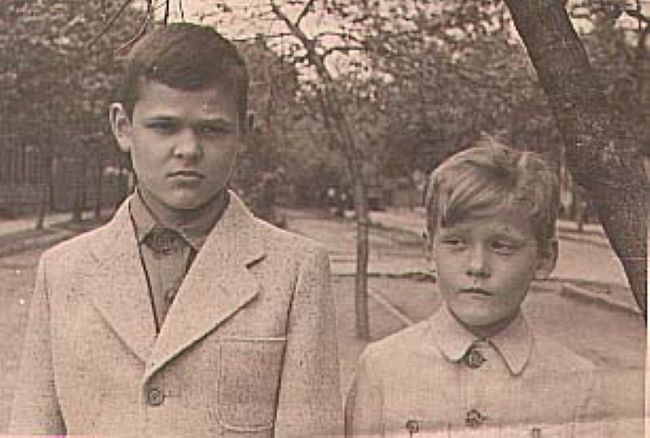 Synowie J&oacute;zefa Wiszniewskiego: Andrzej i Jan, 1941 rok