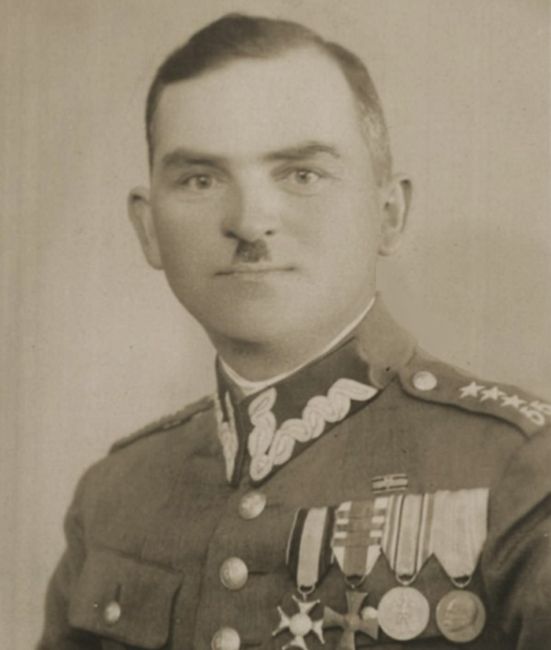 Stanisław Wolnowski w mundurze
