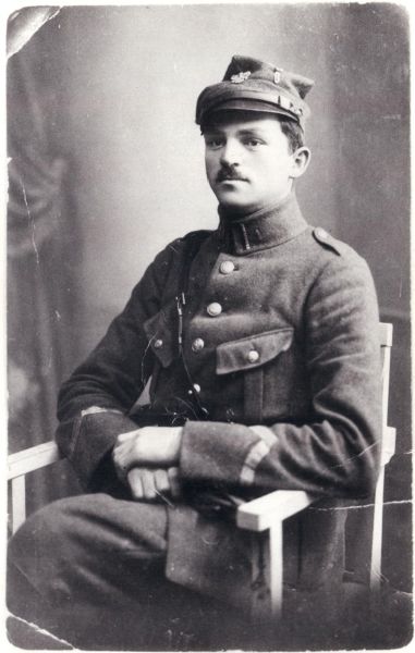 Stanisław Wolnowski w mundurze